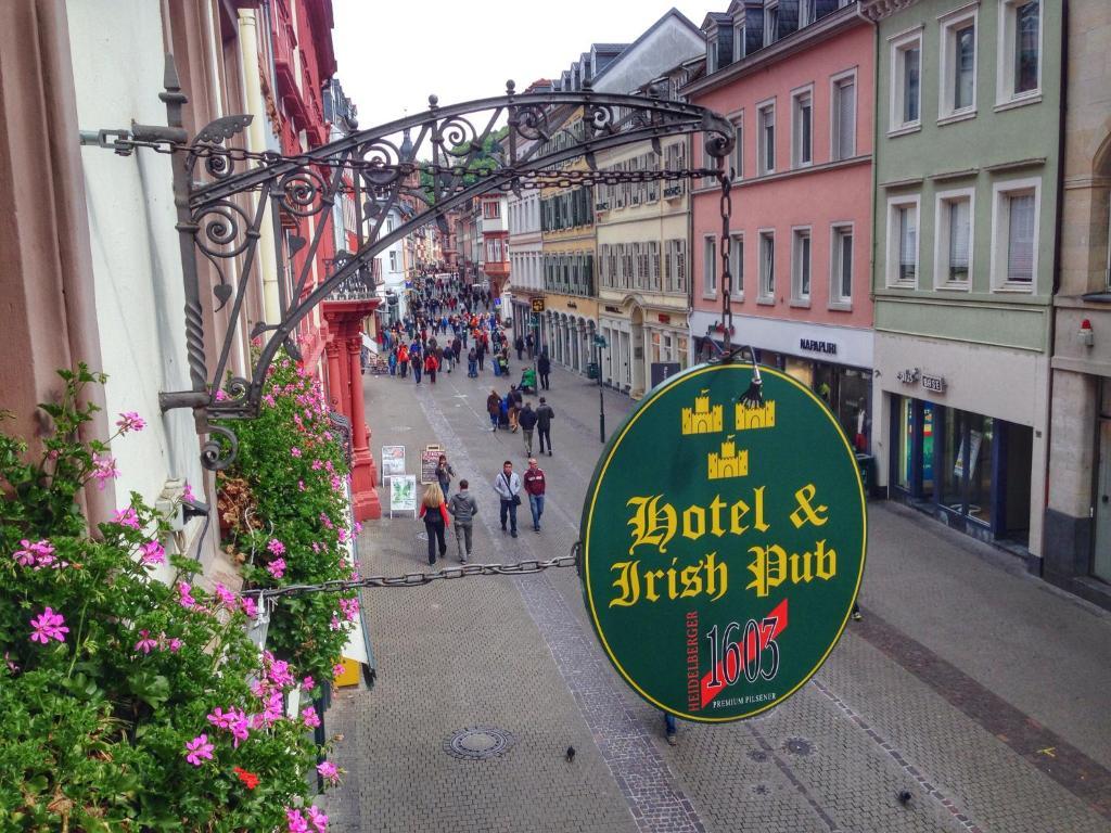 The Dubliner Hotel & Irish Pub Heidelberg Exteriör bild